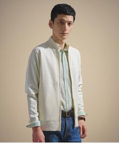 TAKEO KIKUCHI / タケオキクチ ニット・セーター | ジップアップ 鹿の子 ニット