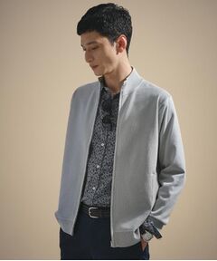 TAKEO KIKUCHI / タケオキクチ ニット・セーター | ジップアップ 鹿の子 ニット