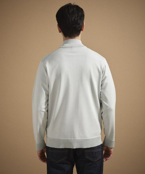 TAKEO KIKUCHI / タケオキクチ ニット・セーター | ジップアップ 鹿の子 ニット | 詳細16