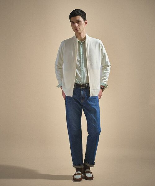 TAKEO KIKUCHI / タケオキクチ ニット・セーター | ジップアップ 鹿の子 ニット | 詳細23