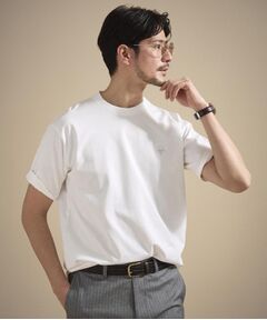 TAKEO KIKUCHI / タケオキクチ Tシャツ | ワンストローク刺繍 半袖 Tシャツ