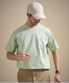 TAKEO KIKUCHI / タケオキクチ Tシャツ | ワンストローク刺繍 半袖 Tシャツ