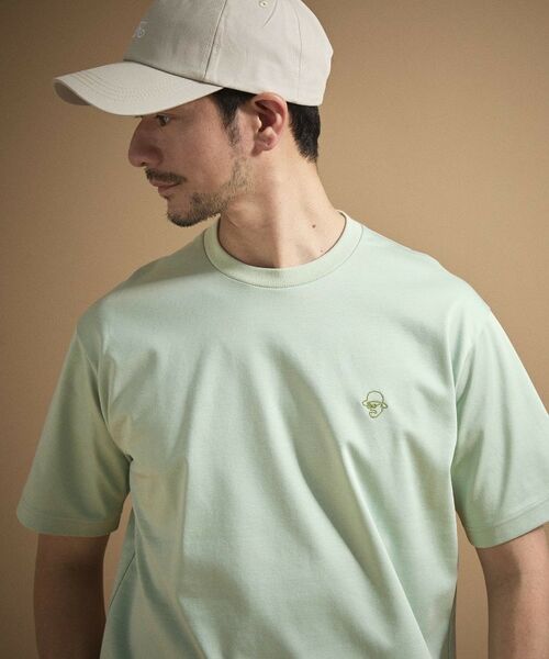 TAKEO KIKUCHI / タケオキクチ Tシャツ | ワンストローク刺繍 半袖 Tシャツ | 詳細10