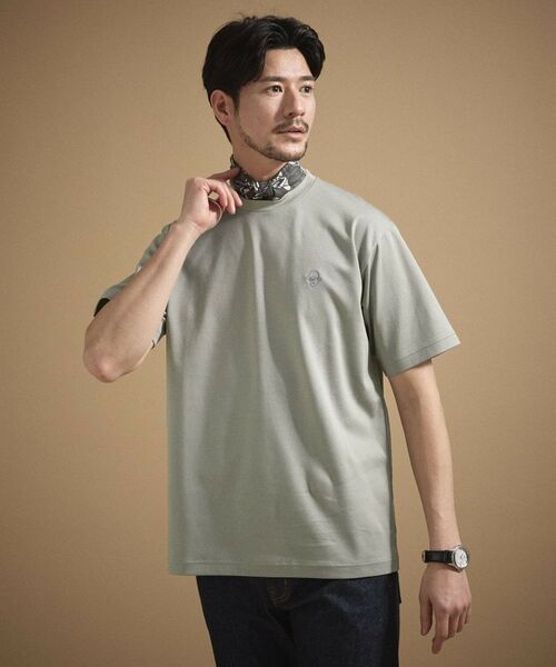 TAKEO KIKUCHI / タケオキクチ Tシャツ | ワンストローク刺繍 半袖 Tシャツ | 詳細7