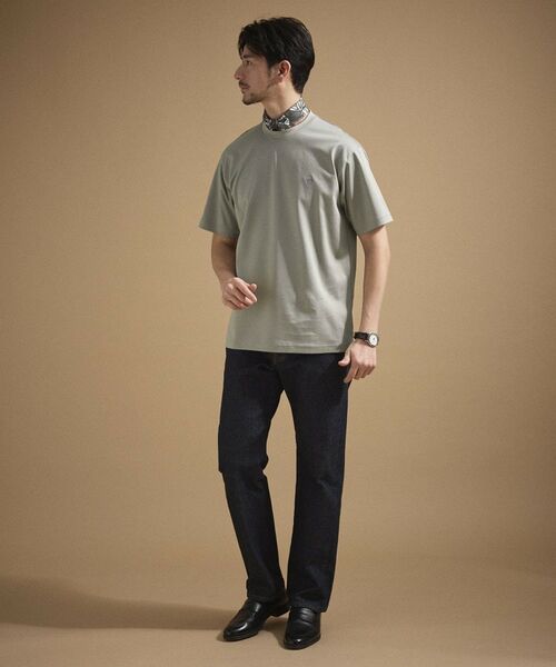 TAKEO KIKUCHI / タケオキクチ Tシャツ | ワンストローク刺繍 半袖 Tシャツ | 詳細8