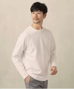 TAKEO KIKUCHI / タケオキクチ カットソー | 【尾州ファブリック】ジャガードカットソー