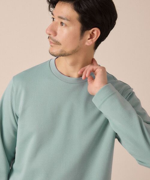 TAKEO KIKUCHI / タケオキクチ カットソー | 【尾州ファブリック】ジャガードカットソー | 詳細15