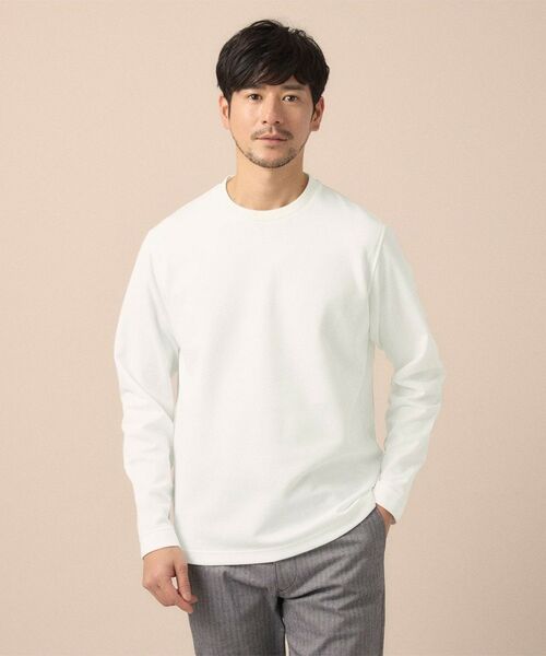 TAKEO KIKUCHI / タケオキクチ カットソー | 【尾州ファブリック】ジャガードカットソー | 詳細2