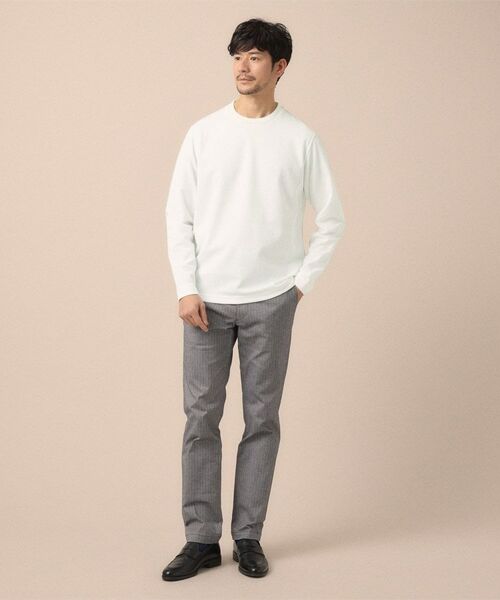 TAKEO KIKUCHI / タケオキクチ カットソー | 【尾州ファブリック】ジャガードカットソー | 詳細4