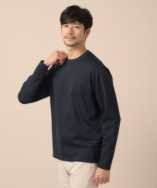 TAKEO KIKUCHI / タケオキクチ カットソー | 【尾州ファブリック】ジャガードカットソー | 詳細7