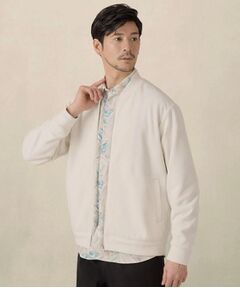 TAKEO KIKUCHI / タケオキクチ レザーブルゾン・ジャケット | スライドパズル ジャカード ブルゾン