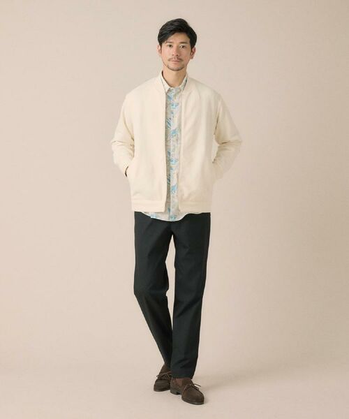 TAKEO KIKUCHI / タケオキクチ レザーブルゾン・ジャケット | スライドパズル ジャカード ブルゾン | 詳細17