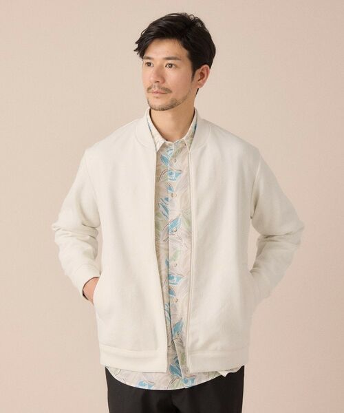 TAKEO KIKUCHI / タケオキクチ レザーブルゾン・ジャケット | スライドパズル ジャカード ブルゾン | 詳細2