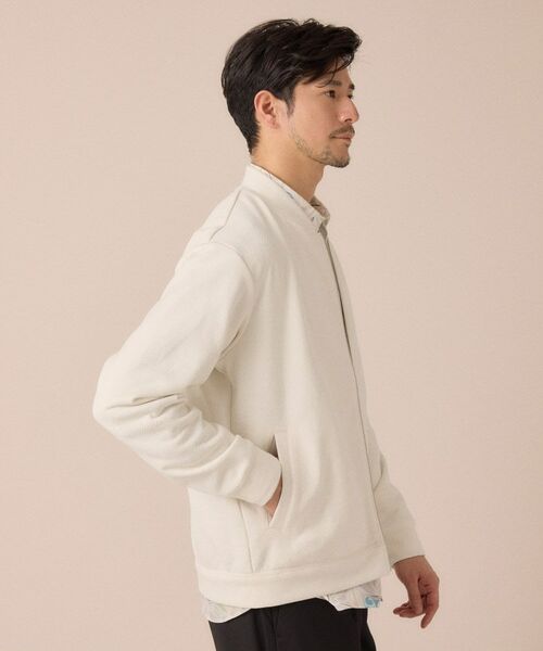 TAKEO KIKUCHI / タケオキクチ レザーブルゾン・ジャケット | スライドパズル ジャカード ブルゾン | 詳細3