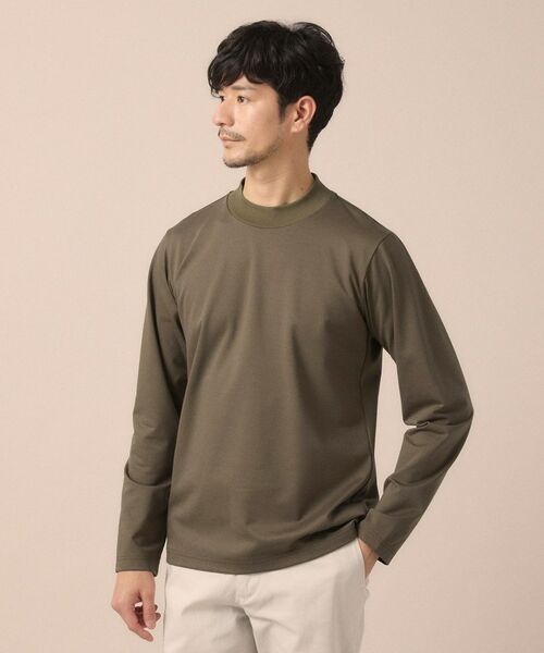 TAKEO KIKUCHI / タケオキクチ カットソー | ハイゲージ モクロディ モックネック | 詳細10