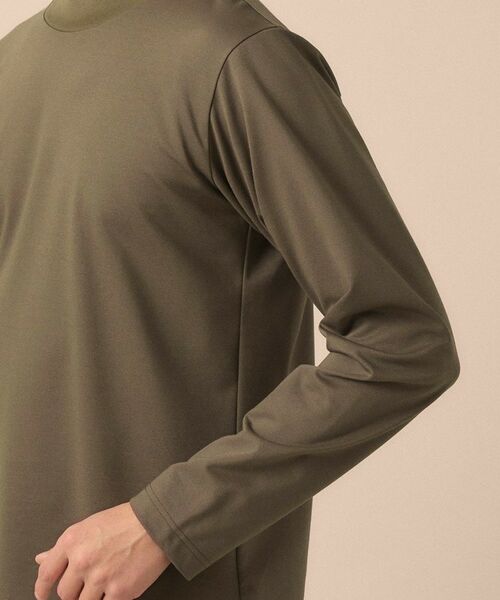 TAKEO KIKUCHI / タケオキクチ カットソー | ハイゲージ モクロディ モックネック | 詳細18