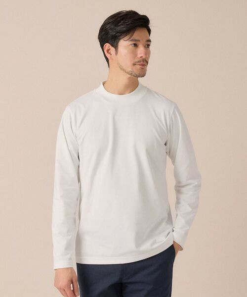 TAKEO KIKUCHI / タケオキクチ カットソー | ハイゲージ モクロディ モックネック | 詳細2