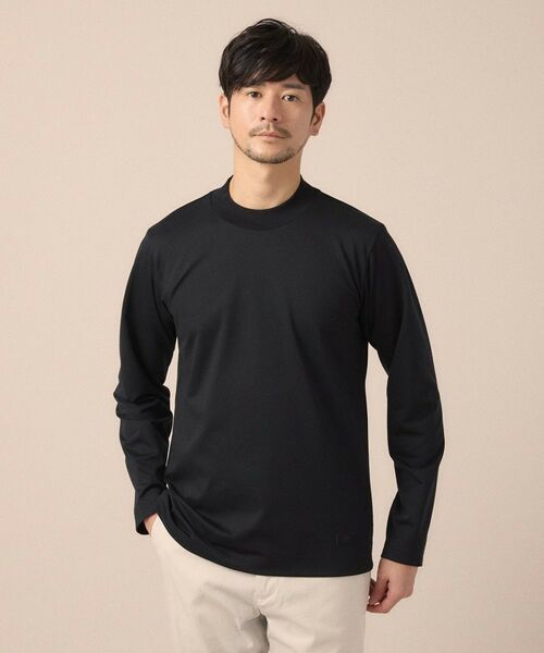 TAKEO KIKUCHI / タケオキクチ カットソー | ハイゲージ モクロディ モックネック | 詳細6