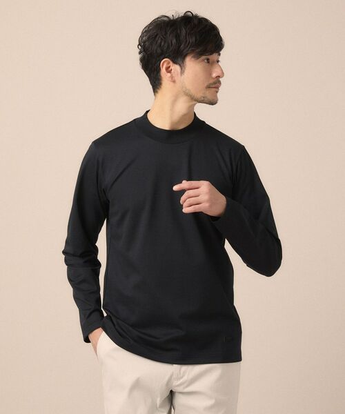 TAKEO KIKUCHI / タケオキクチ カットソー | ハイゲージ モクロディ モックネック | 詳細7