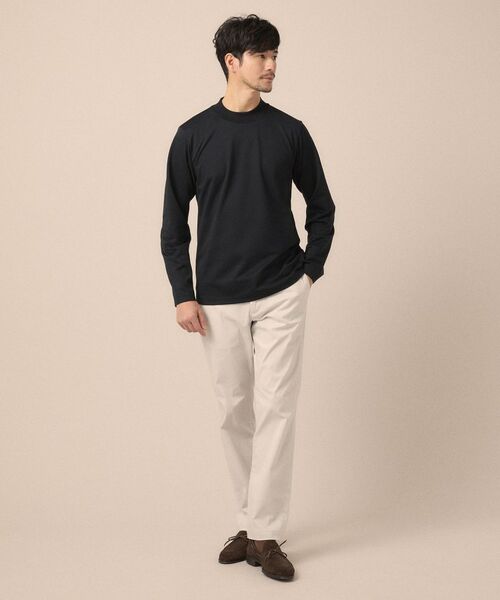 TAKEO KIKUCHI / タケオキクチ カットソー | ハイゲージ モクロディ モックネック | 詳細8