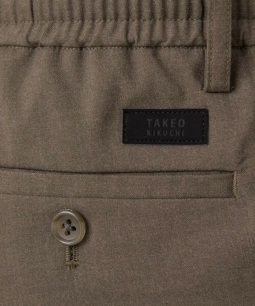 TAKEO KIKUCHI / タケオキクチ パンツ | 【ON／OFF兼用】スリムイージー スラックス | 詳細18