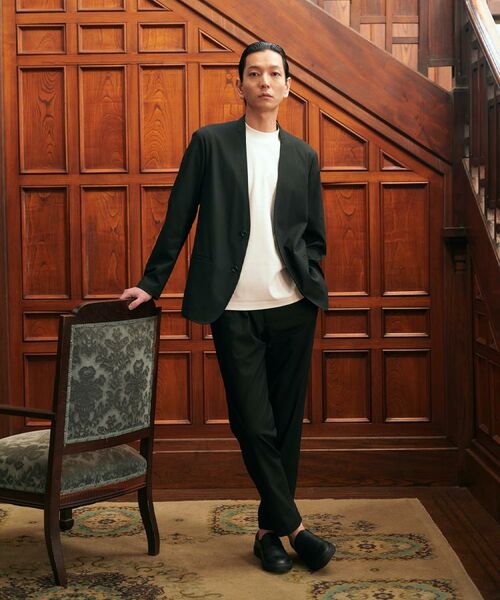 TAKEO KIKUCHI / タケオキクチ パンツ | 【ON／OFF兼用】CARREMANファブリック スリムイージー スラックス | 詳細29