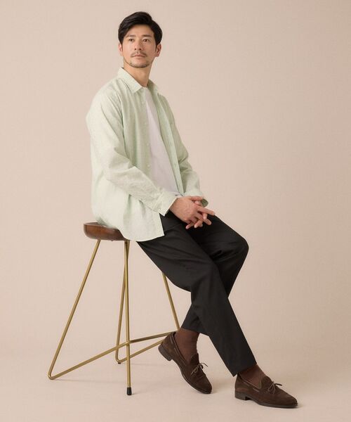 TAKEO KIKUCHI / タケオキクチ パンツ | 【ON／OFF兼用】スリムイージー スラックス | 詳細4