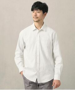 TAKEO KIKUCHI / タケオキクチ シャツ・ブラウス | 播州 ドビーストライプ フラワーシャツ