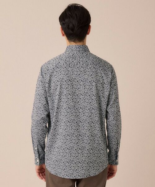 TAKEO KIKUCHI / タケオキクチ シャツ・ブラウス | 播州 ドビーストライプ フラワーシャツ | 詳細20