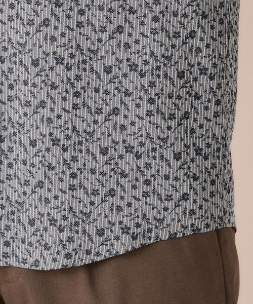 TAKEO KIKUCHI / タケオキクチ シャツ・ブラウス | 播州 ドビーストライプ フラワーシャツ | 詳細25