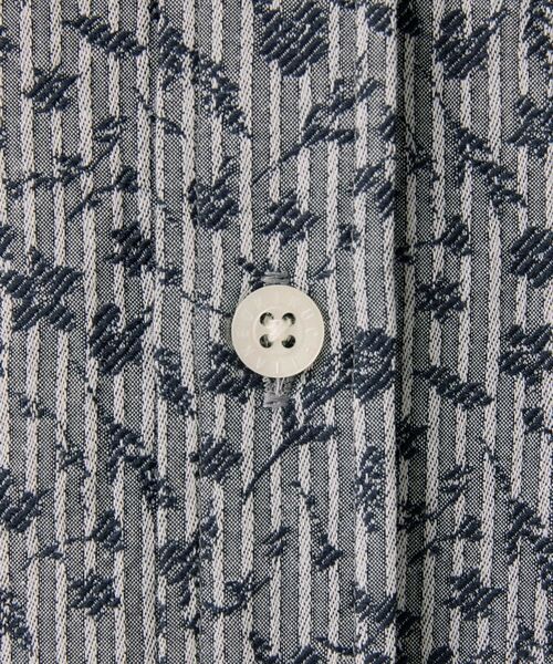 TAKEO KIKUCHI / タケオキクチ シャツ・ブラウス | 播州 ドビーストライプ フラワーシャツ | 詳細26
