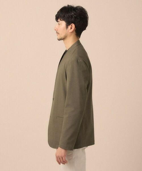 TAKEO KIKUCHI / タケオキクチ ノーカラージャケット | 【ON／OFF兼用】ノーカラージャケット | 詳細11