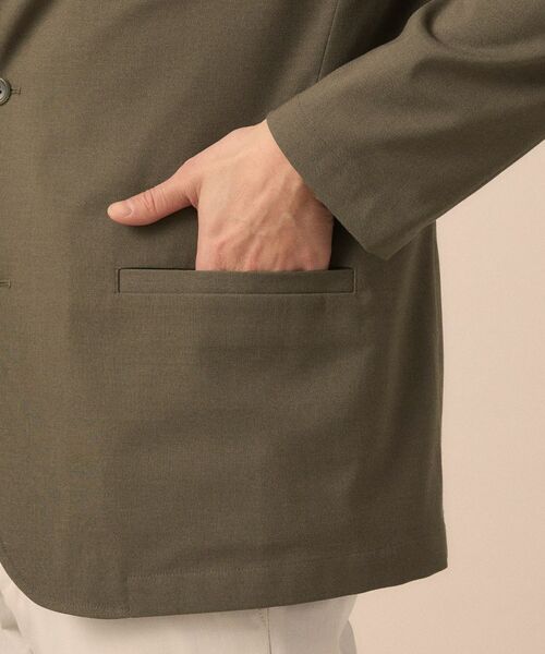 TAKEO KIKUCHI / タケオキクチ ノーカラージャケット | 【ON／OFF兼用】ノーカラージャケット | 詳細15