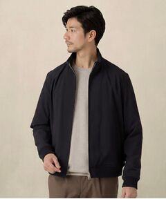 TAKEO KIKUCHI / タケオキクチ レザーブルゾン・ジャケット | スタンドカラー ショート リブ ブルゾン