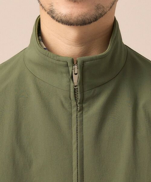 TAKEO KIKUCHI / タケオキクチ レザーブルゾン・ジャケット | スタンドカラー ショート リブ ブルゾン | 詳細13