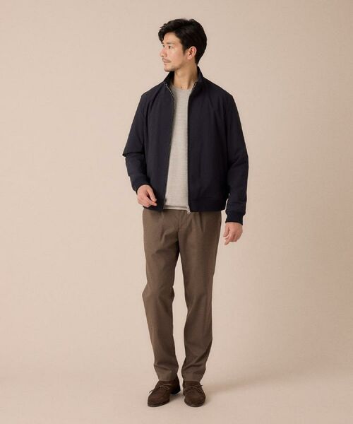 TAKEO KIKUCHI / タケオキクチ レザーブルゾン・ジャケット | スタンドカラー ショート リブ ブルゾン | 詳細26