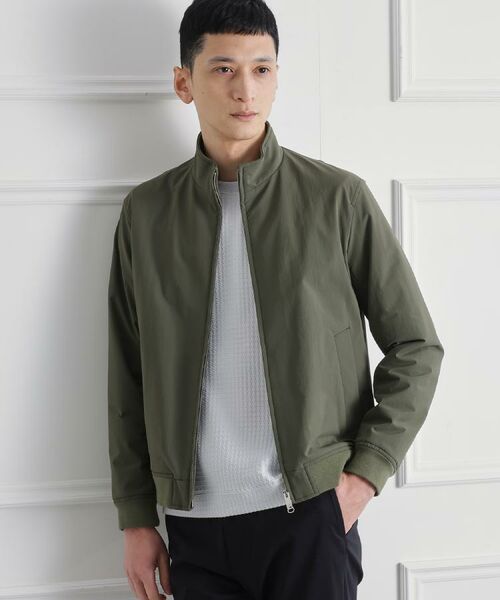 TAKEO KIKUCHI / タケオキクチ レザーブルゾン・ジャケット | スタンドカラー ショート リブ ブルゾン | 詳細27