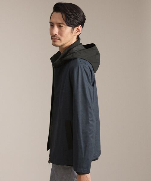 TAKEO KIKUCHI / タケオキクチ レザーブルゾン・ジャケット | 2WAYアクティブ ライト ブルゾン | 詳細17