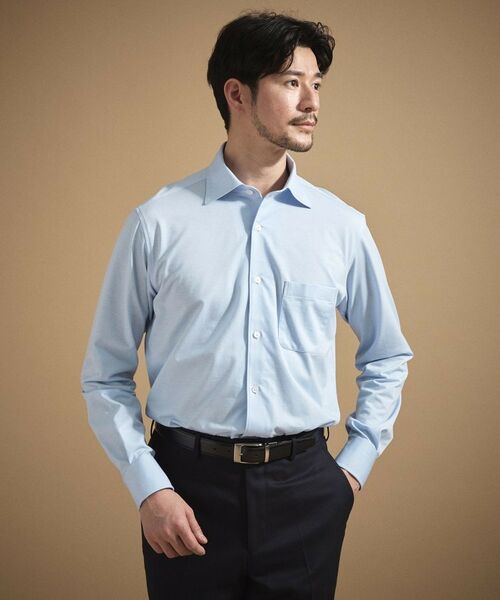 TAKEO KIKUCHI / タケオキクチ シャツ・ブラウス | ハイカウントジャージ鹿の子 シャツ | 詳細10