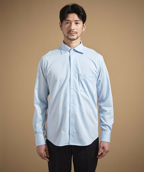 TAKEO KIKUCHI / タケオキクチ シャツ・ブラウス | ハイカウントジャージ鹿の子 シャツ | 詳細14