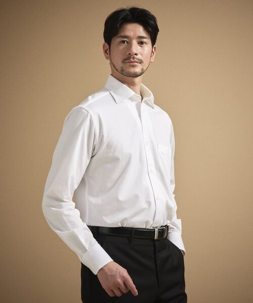 TAKEO KIKUCHI / タケオキクチ シャツ・ブラウス | ハイカウントジャージ鹿の子 シャツ | 詳細2