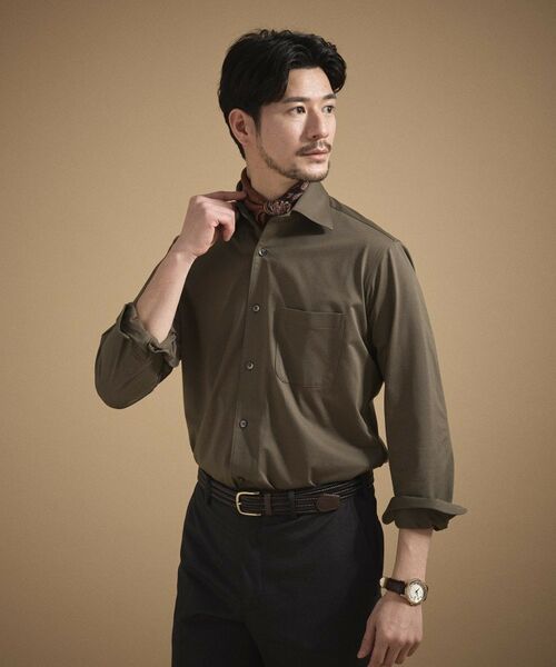 TAKEO KIKUCHI / タケオキクチ シャツ・ブラウス | ハイカウントジャージ鹿の子 シャツ | 詳細6