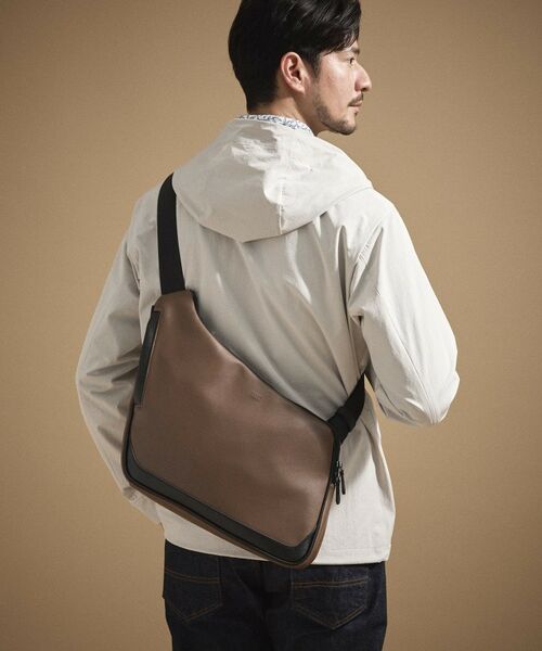 TAKEO KIKUCHI / タケオキクチ ショルダーバッグ | 【ペットボトル、ガジェット収納】エディターズショルダー | 詳細23