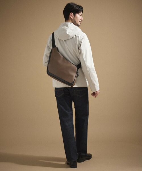 TAKEO KIKUCHI / タケオキクチ ショルダーバッグ | 【ペットボトル、ガジェット収納】エディターズショルダー | 詳細25