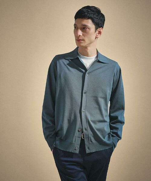 TAKEO KIKUCHI / タケオキクチ カーディガン・ボレロ | ポロ ニットシャツ カーディガン | 詳細24