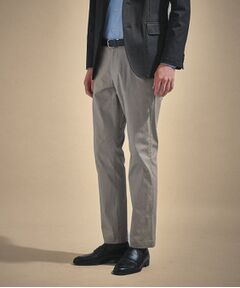 TAKEO KIKUCHI / タケオキクチ パンツ | 【ON／OFF兼用】サイドゴアウエスト オールシーズン ストレートパンツ