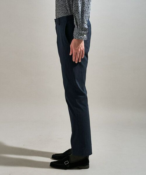 TAKEO KIKUCHI / タケオキクチ パンツ | 【ON／OFF兼用】サイドゴアウエスト オールシーズン ストレートパンツ | 詳細15