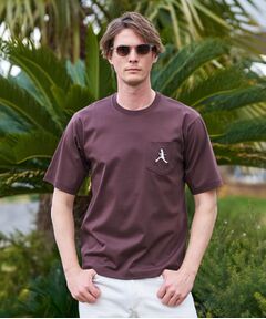 TAKEO KIKUCHI / タケオキクチ Tシャツ | 【BOWLER HAT LABEL】アイスクリアコットンボーラーハットウォーカー 半袖ポケT