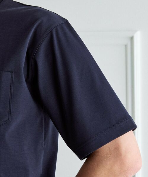 TAKEO KIKUCHI / タケオキクチ Tシャツ | 【BOWLER HAT LABEL】アイスクリアコットンボーラーハットウォーカー 半袖ポケT | 詳細17