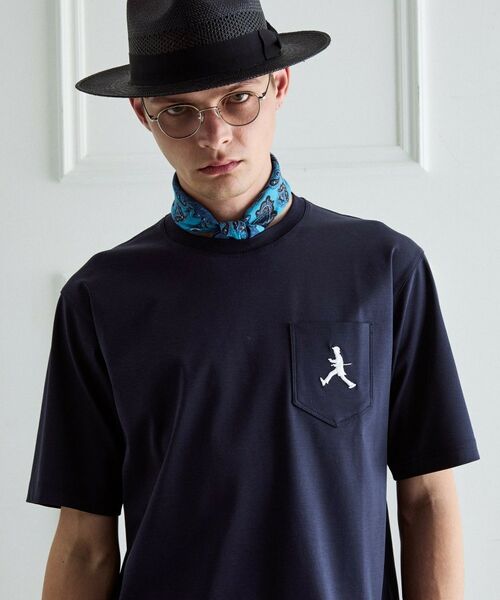 TAKEO KIKUCHI / タケオキクチ Tシャツ | 【BOWLER HAT LABEL】アイスクリアコットンボーラーハットウォーカー 半袖ポケT | 詳細19
